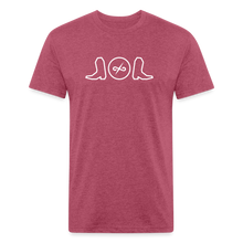 Load image into Gallery viewer, Boots &amp; Ballads logo t shirt - heather burgundy