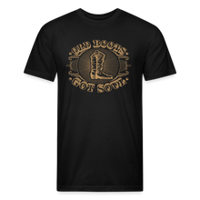 Load image into Gallery viewer, Old Boots Got Soul T-Shirt - black